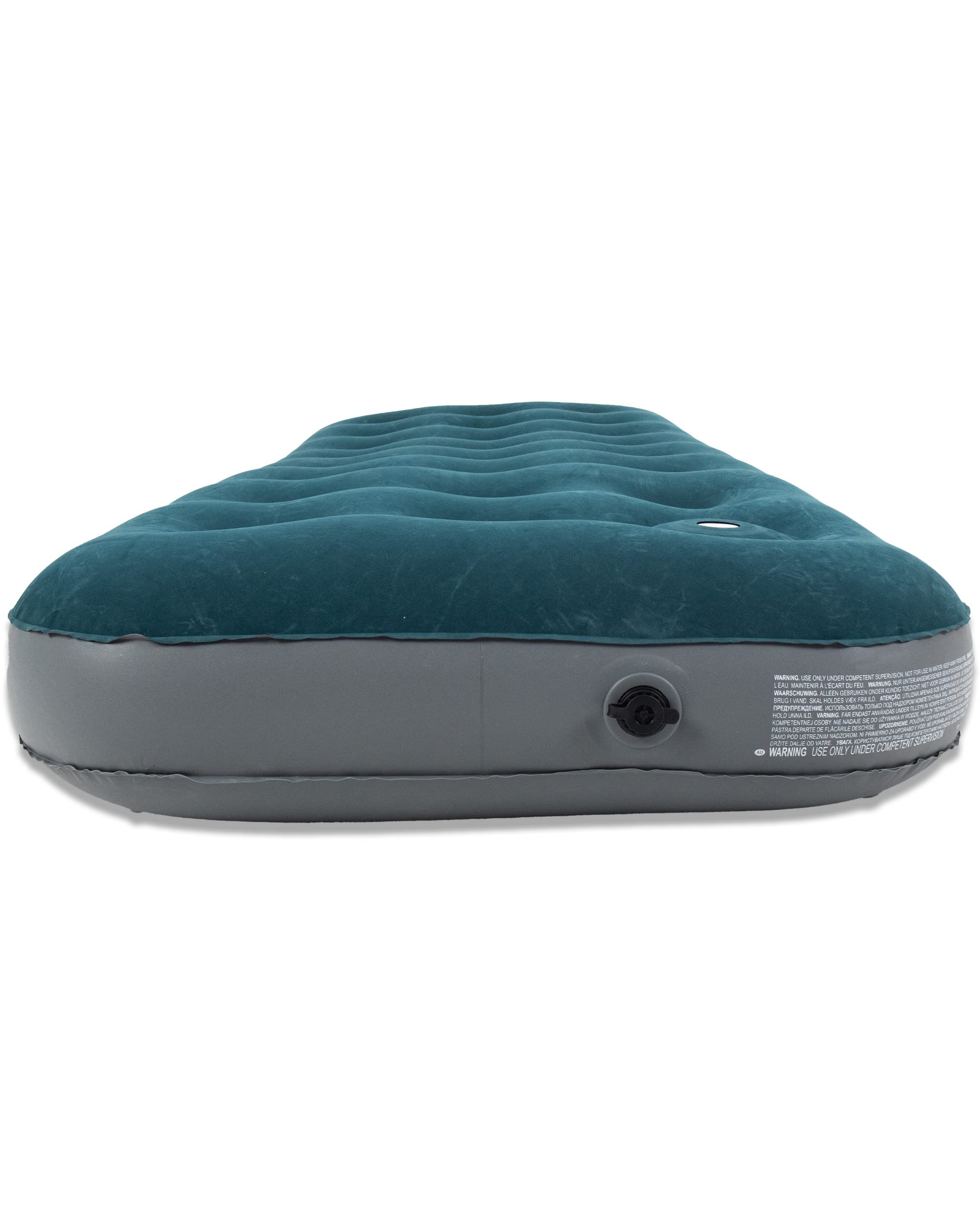Intex 1-persoon luchbed met ingebouwde voetpomp