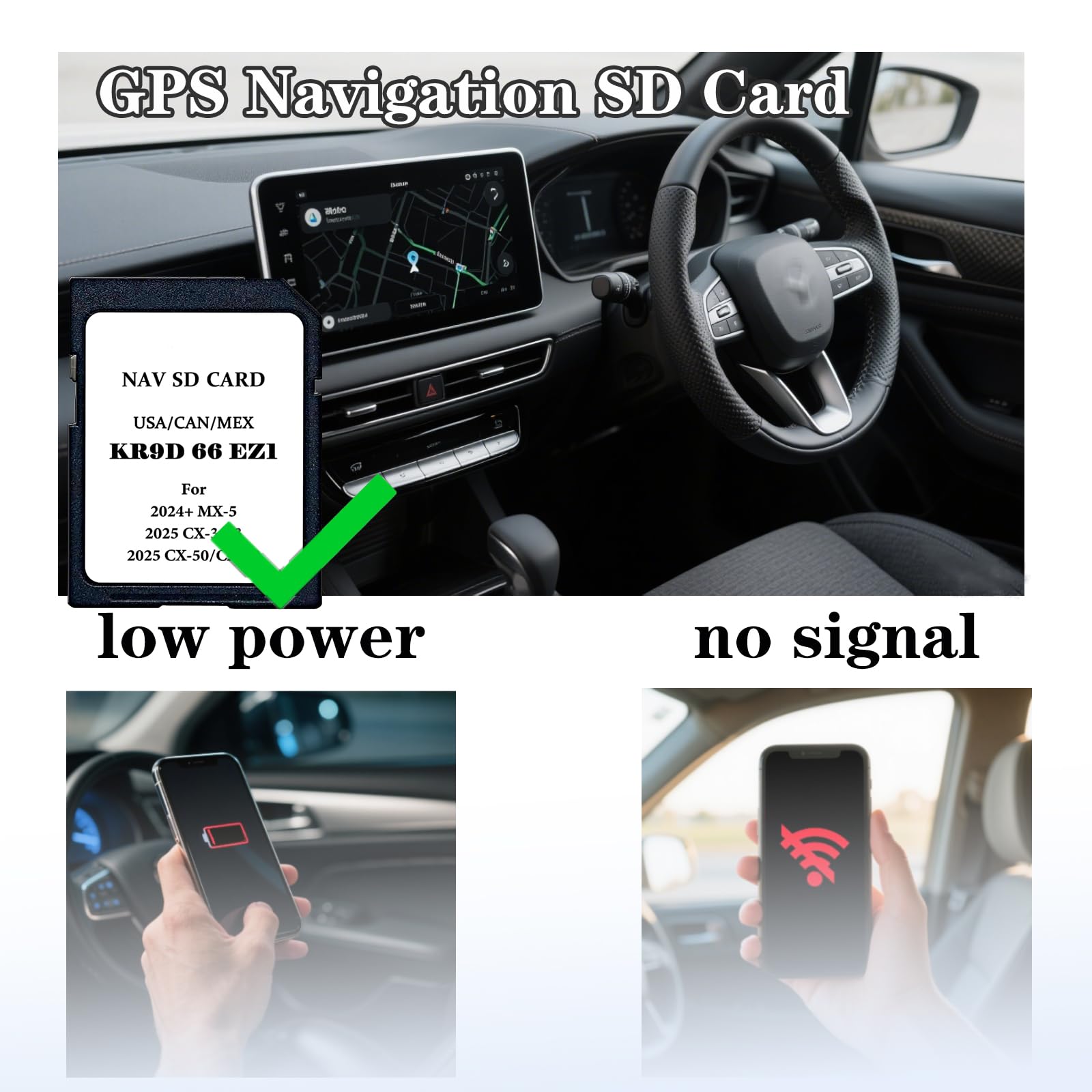 Amazon.com: KR9D66EZ1 Latest Version Navigation SD Card