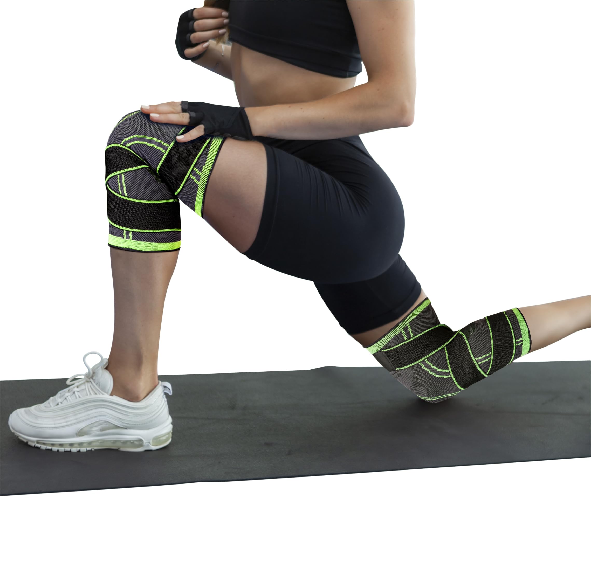 Dyna Pro Knee Cap with Compression and Adjustable Straps for Custom Fit | Injury Prevention, Recovery, Pain Relief | Gym, Running, Sports, CrossFit | Meniscus Tear, ACL, PCL, Arthritis | Suitable For Men and Women | XX Large Pack of 2 (B0CNH4Z2VB) Amazon Price History, Amazon Price Tracker