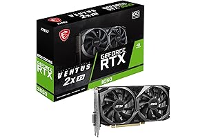 ZOTAC Gaming GeForce RTX 3050 Ventus 2X XS 8G OC Graphics Card...