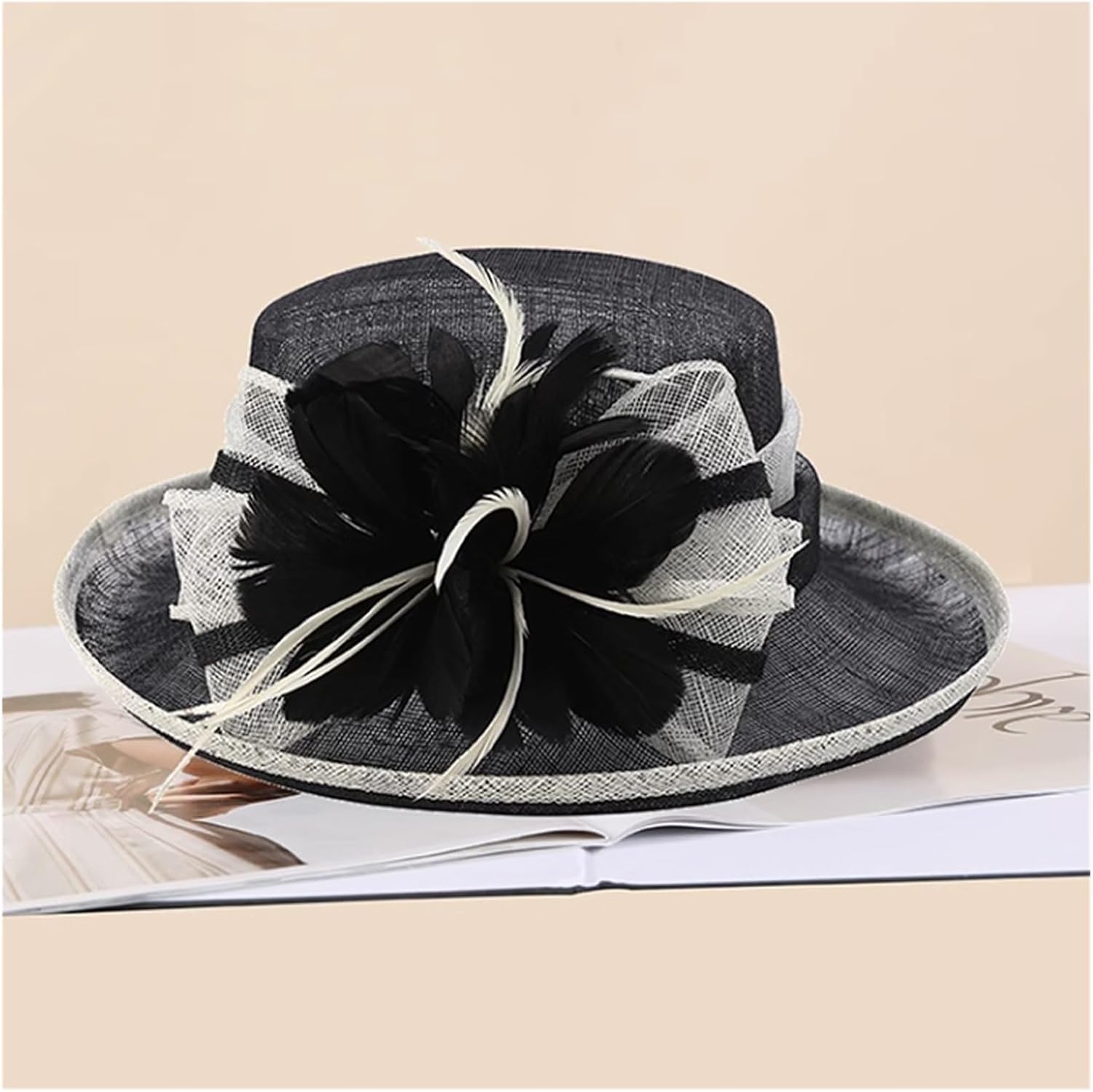 Sun Visor Women's Sunscreen Sun hat Women's Fisherman hat top hat Female Temperament(D)