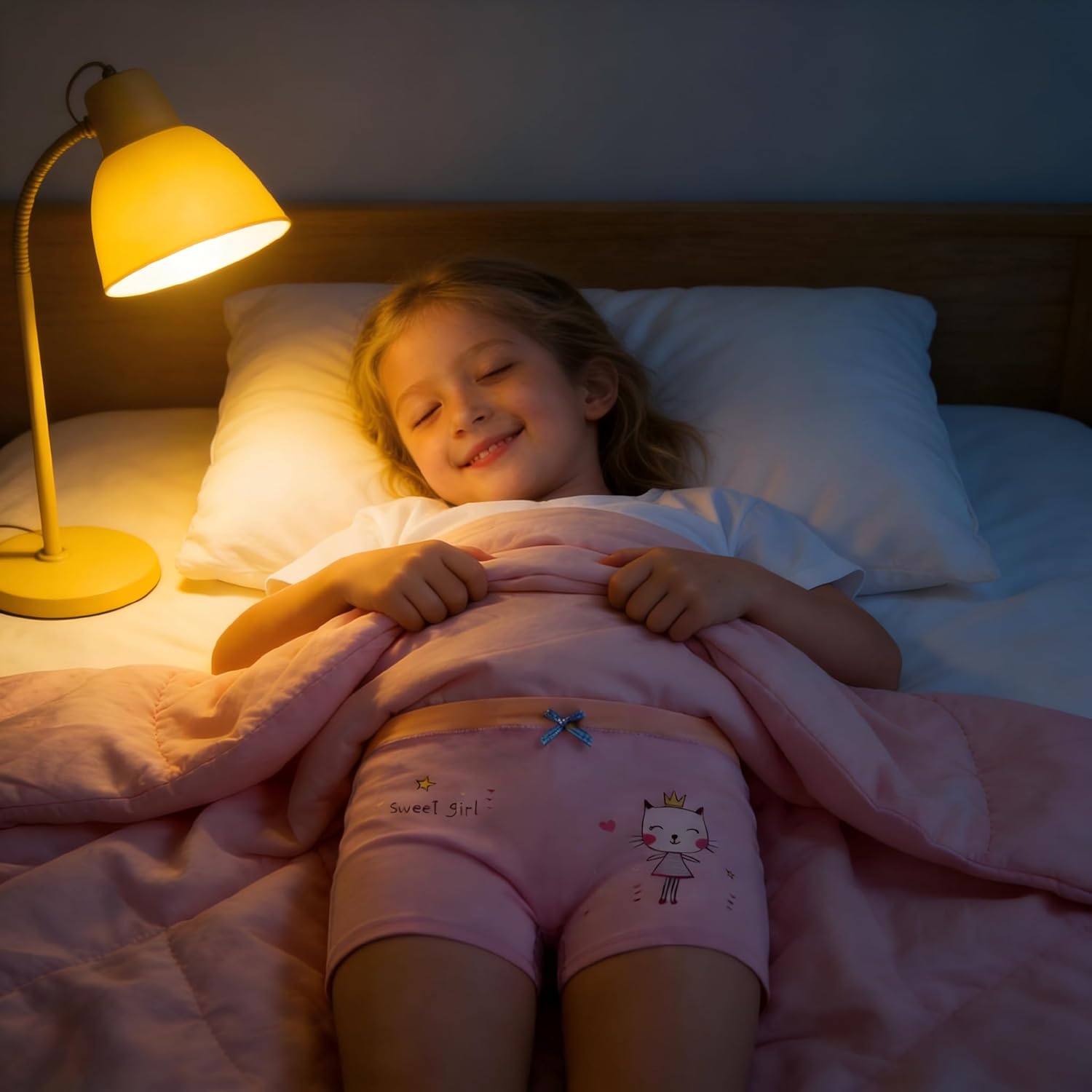 Girls Cotton Underwear Soft Boy Shorts Kids Boxer Briefs Panties(Pack of 5) - Image 7