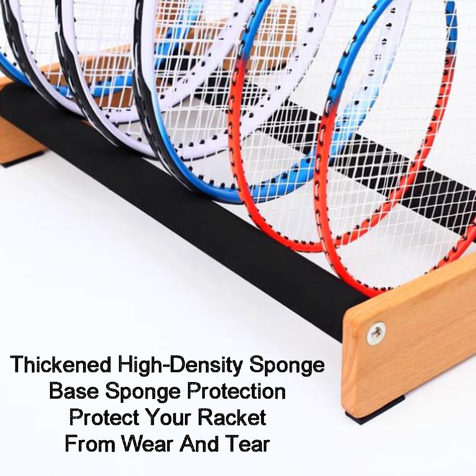 Supporto For Racchette Da Tennis, For Scuola/palestra/campo Di Allenamento, Supporto For Racchette Da Tennis/badminton, Capacità Di Carico 30 Kg