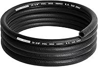 EVIL ENERGY 3/8" SAE 30R7 Fuel Hose Line 10FT Push Lock NBR Rubber 300PSI - Durable High-Pressure Fuel Line for Cars Boats