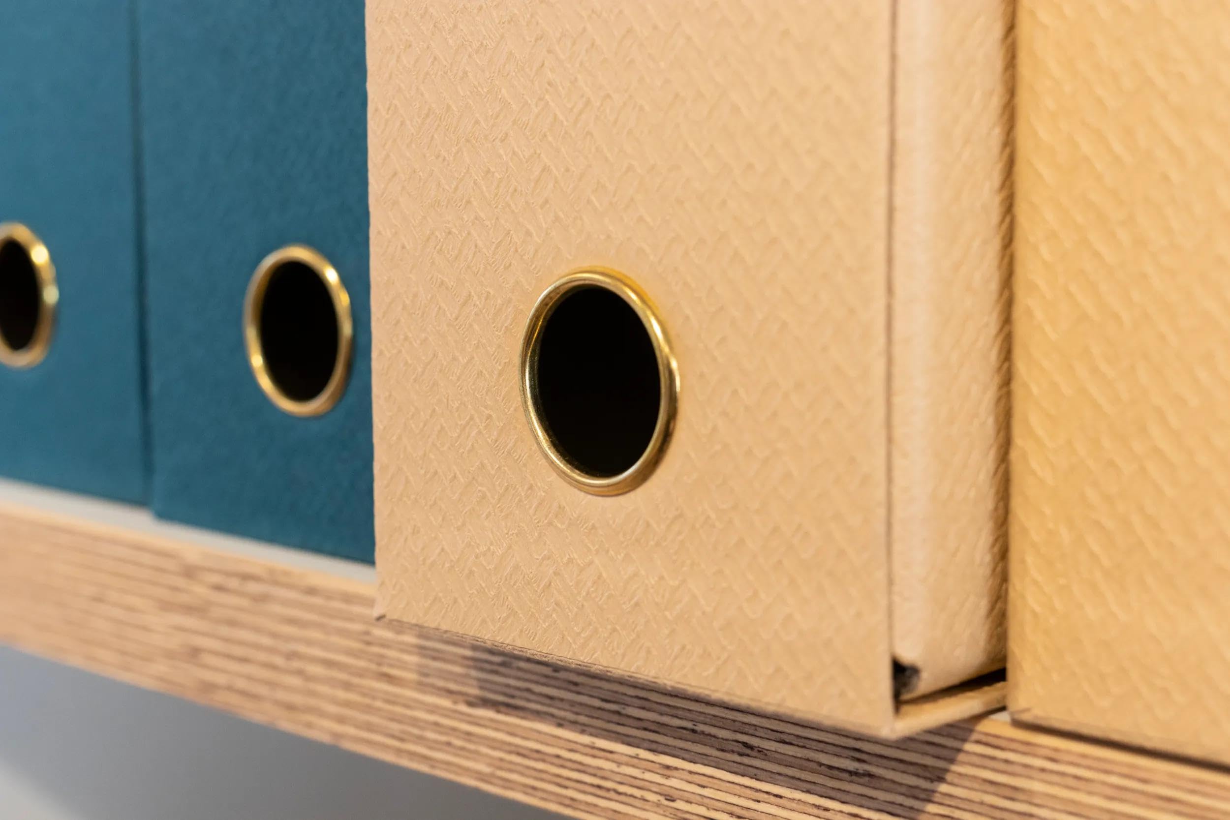 Exacompta 5 Scatole Transfer Office By Me Carta A4 Dorso 90 mm Beige