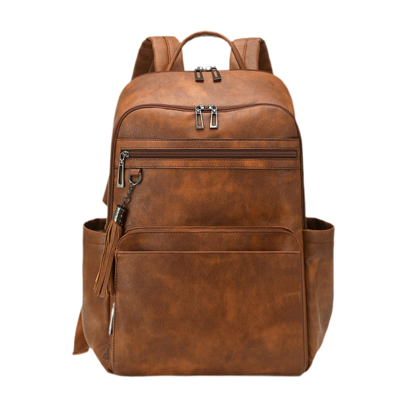 Zaino da Viaggio, Borsa per Il Weekend, Zaino per Viaggiare, per Pendolarismo, per Spostamenti Quotidiani, Marrone