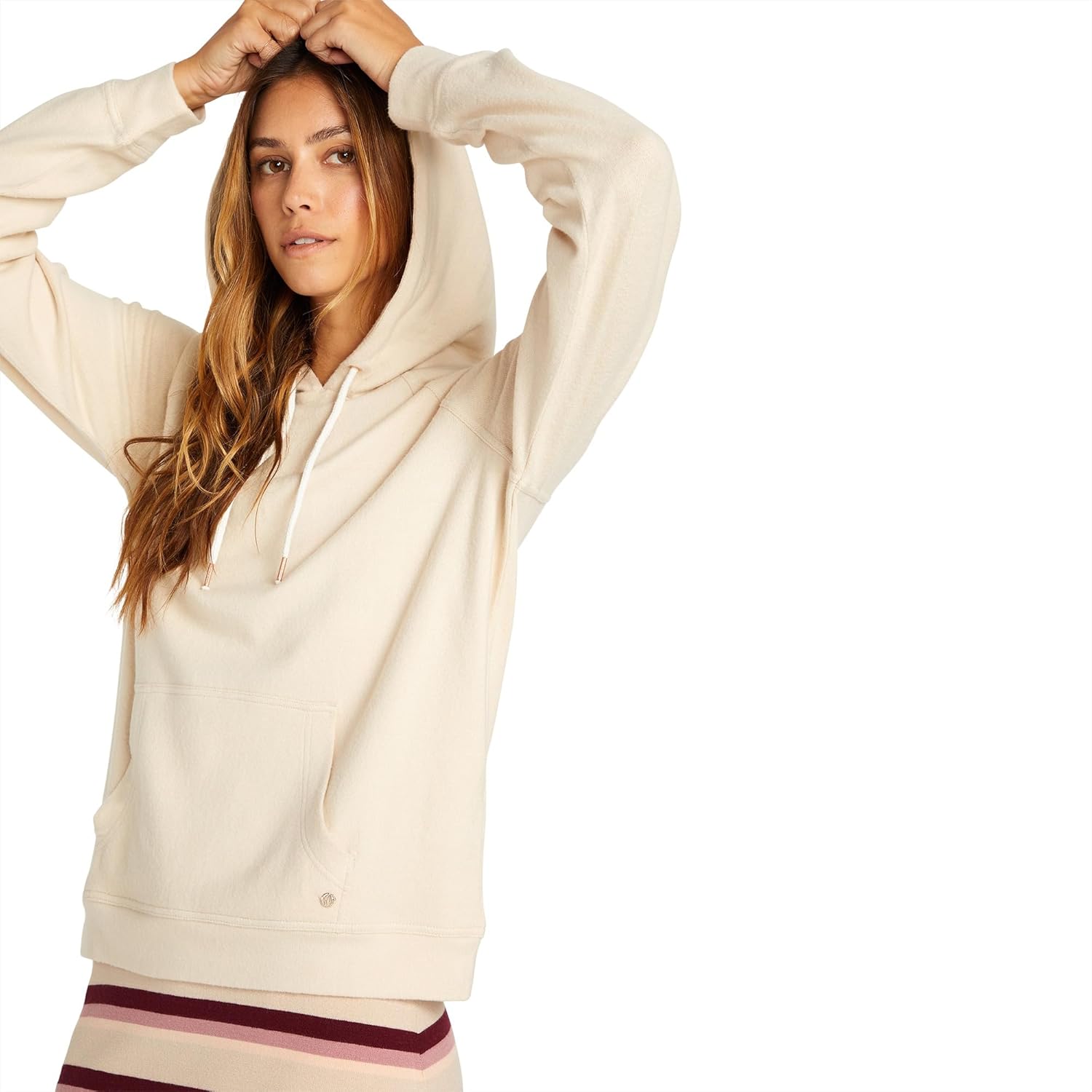 Lived In Lounge Hooded Fleece Pullover Sweatshirt (Regular & Plus Size)