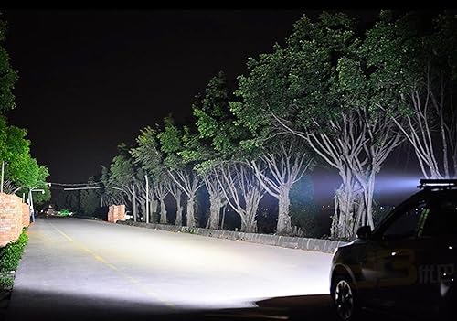 Vista 13 de Barra de luz LED ultra fina de una fila delgada de 26 pulgadas, 120 W, haz de punto todoterreno, luz antiniebla para cabina, barco, coche, ATV, SUV