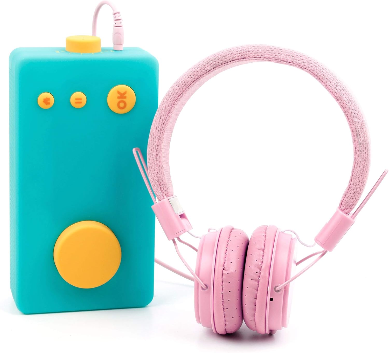 DURAGADGET Casque Rose Enfant Compatible avec Lunii, ma Fabrique à Histoires  – Repliable + Microphone intégré : Amazon.fr: High-Tech