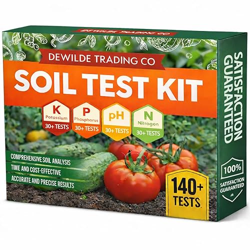 Soil Test Kit -140 Test- 2026 Version- Testing PH Ammonia