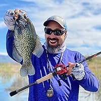 Vista 4 de KastKing Sol Armis - Guantes de protección solar UPF50+, guantes de pesca, protección UV, protección solar para exteriores, kayak, remar A: Silver