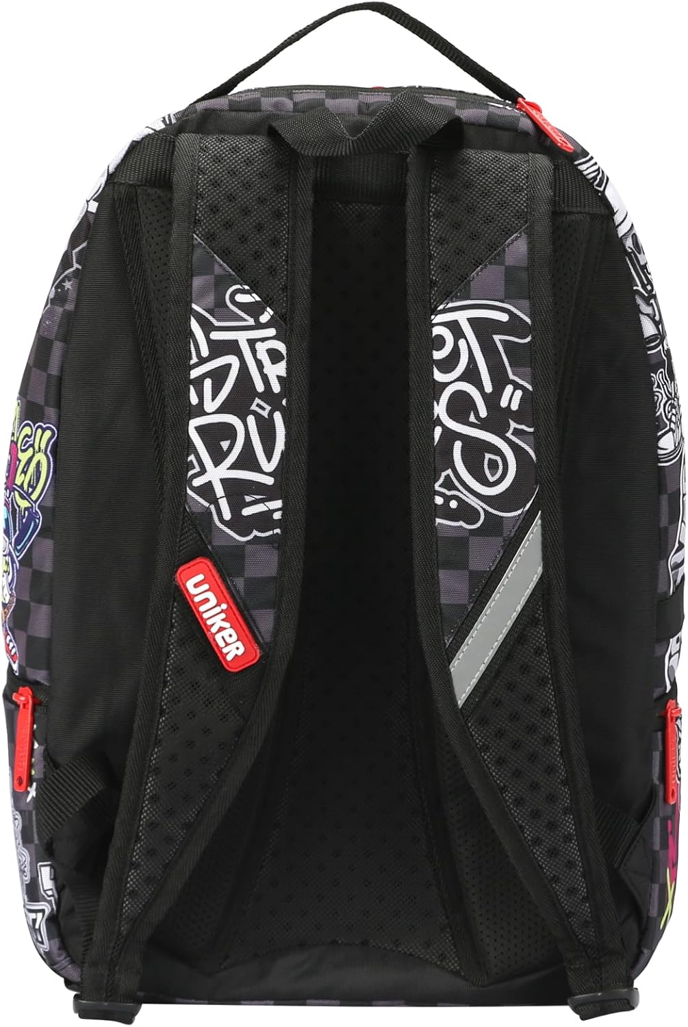 UNIKER Graffiti Backpack, Designer Laptop Backpack for 15.6 Inch Work,Water Resistant Backpack Computer Bag, BeastMode