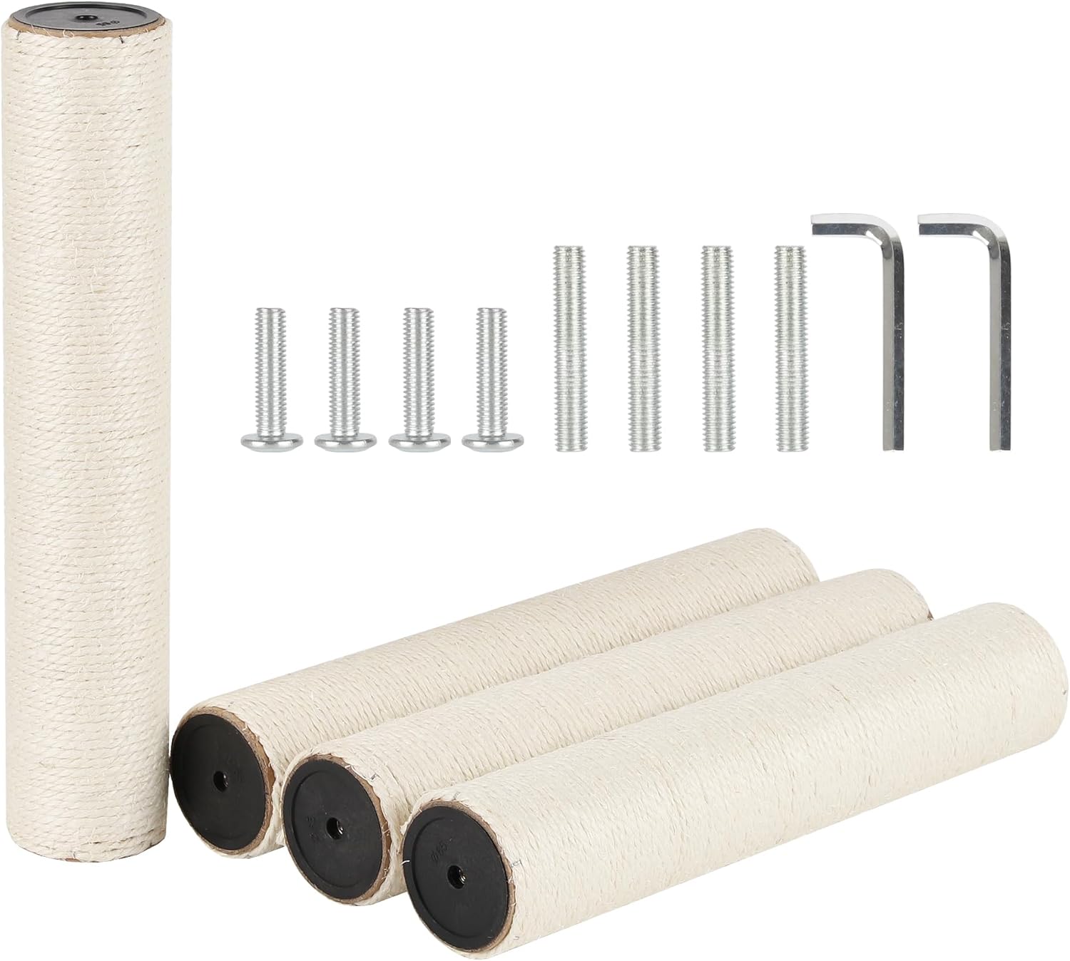 ECCIBOUN 4 PCS 7.9cm 3.1in Diameter Cat Tree Scratching