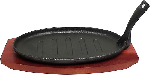 Thunder Group IRBB001 - Plato de cerdo de hierro fundido de 3 piezas