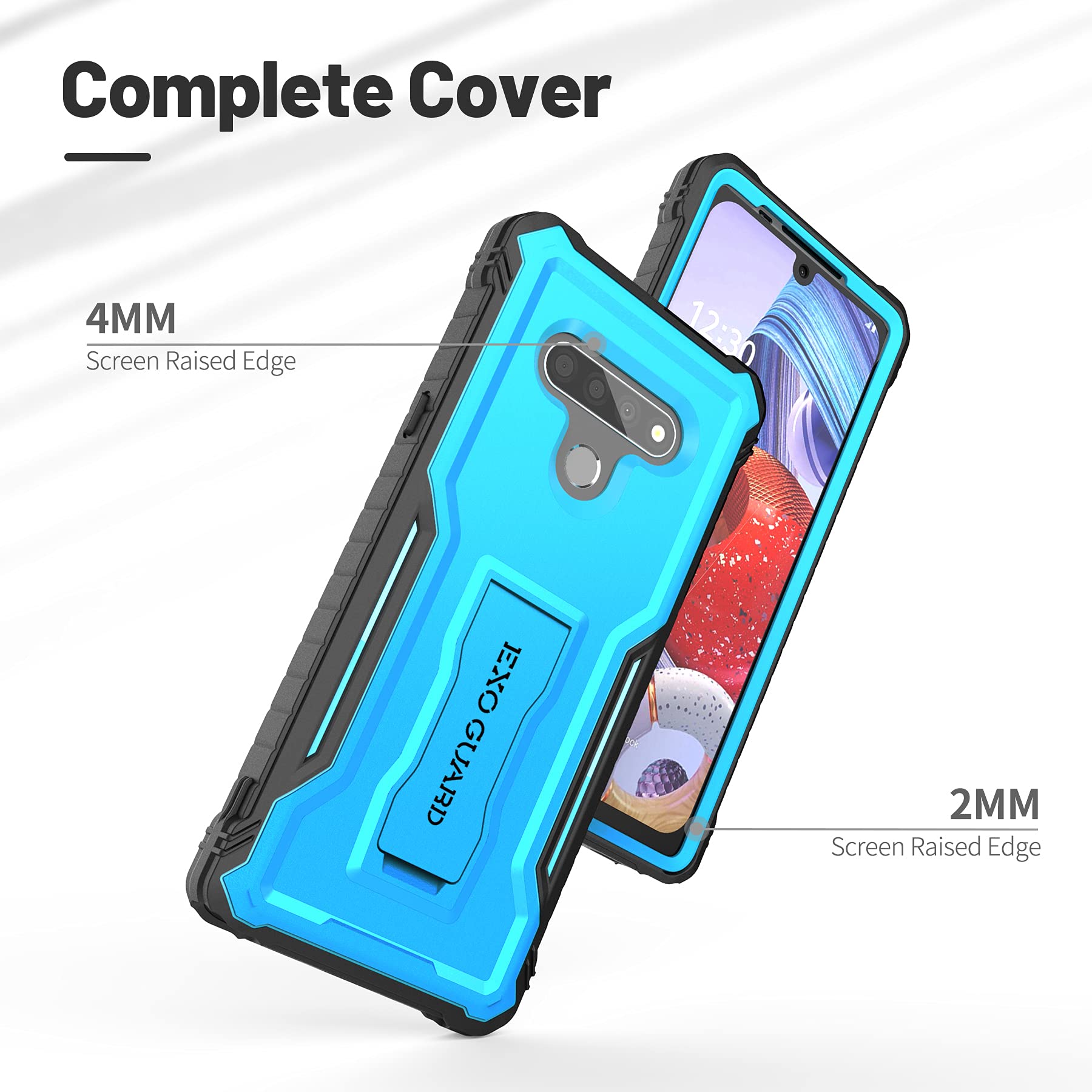 pour LG Stylo 6 (2020) Housse Couverture Étui Vertical avec Boucle de