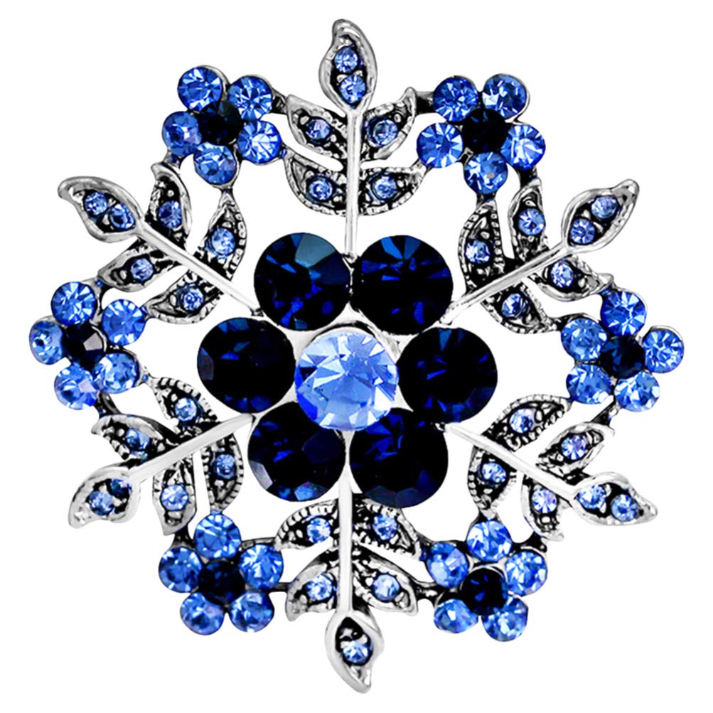 Épingle éblouissante en cristal fleur le cadeau idéal pour Noël - 8