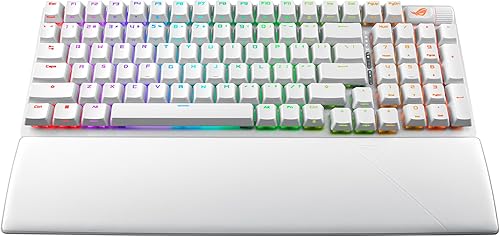 Miniatura 10 de ASUS ROG Strix Scope II 96 Teclado mecánico inalámbrico para juegos, 96% de tamaño completo, conectividad trimodo, interruptores ROG NX Storm