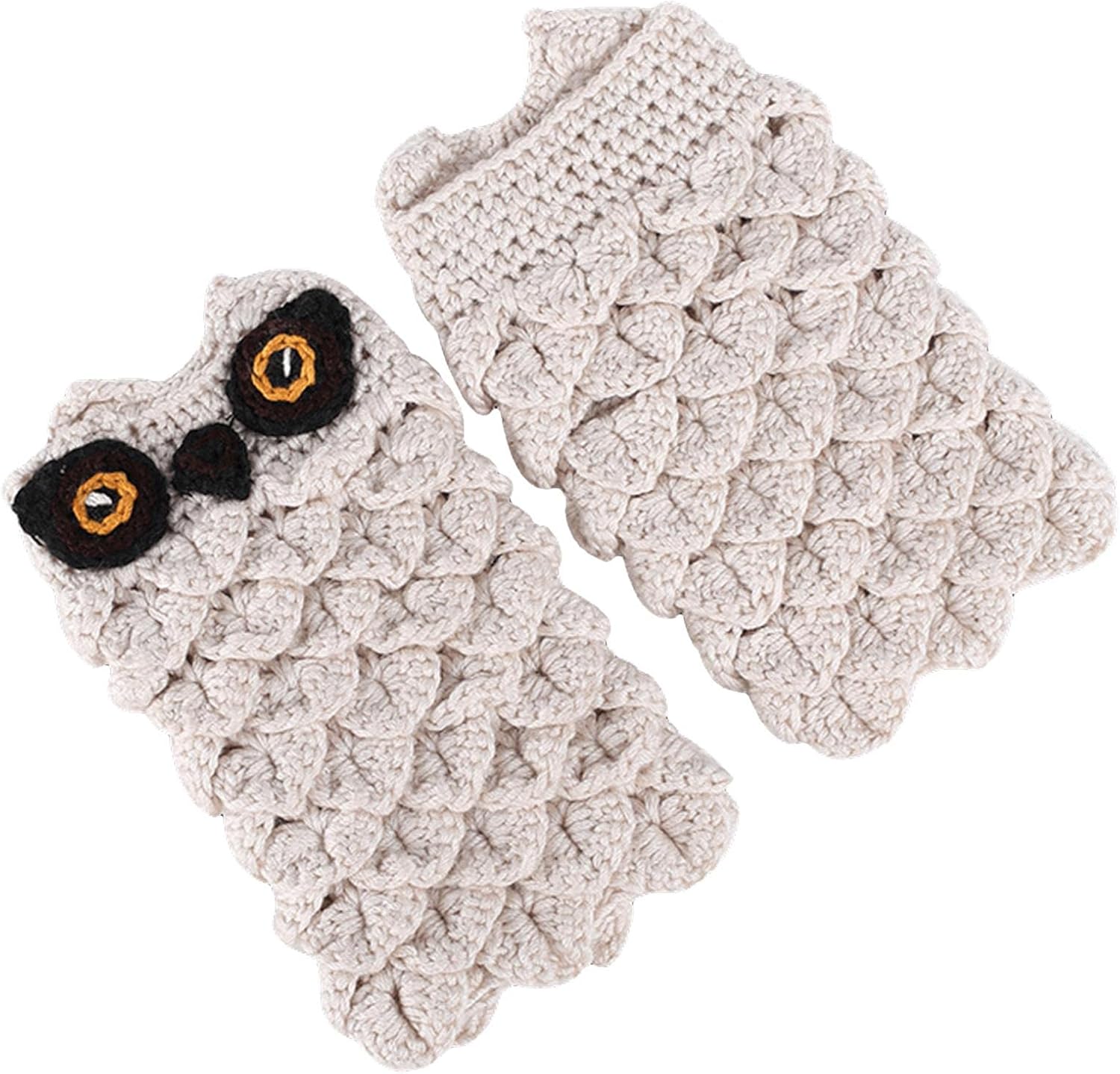 女性の指なし手袋 冬の暖かいための親指の穴が付いたかわいいフクロウの目のミトン 女の子のためのツイストニットかぎ針編みの指なし手袋女性のクリスマスプレゼント Lopade Cafe Du Jardin Com 女性の指なし手袋 冬の暖かいための親指の穴が付いたかわいいフクロウの目のミトン 女の子のためのツイストニットかぎ針編みの指なし手袋女性のクリスマスプレゼント Lopade Cafe Du Jardin Com