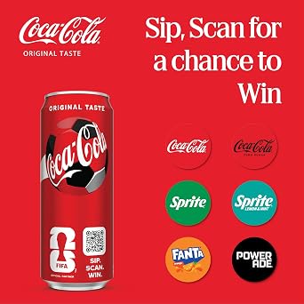 Coca Cola Zero Sugar 24 x 330ml Cans