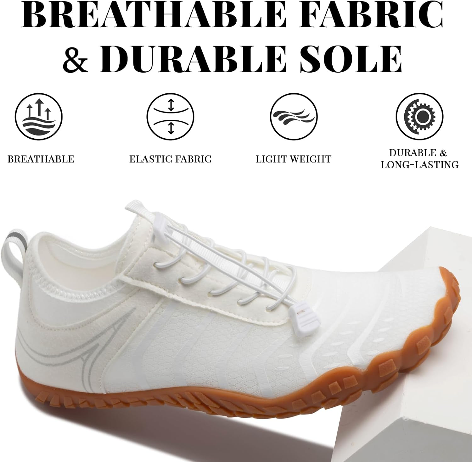 2026 New Hiking Barefoot Shoes Womens Mens Footwear,Wide Toe Box Water Shoe for Women Men,Zero Drop Comfortable & Non-Slip Barefoot Vitality Shoe Women's Athletic Footwear for Walking Hiking - Image 6