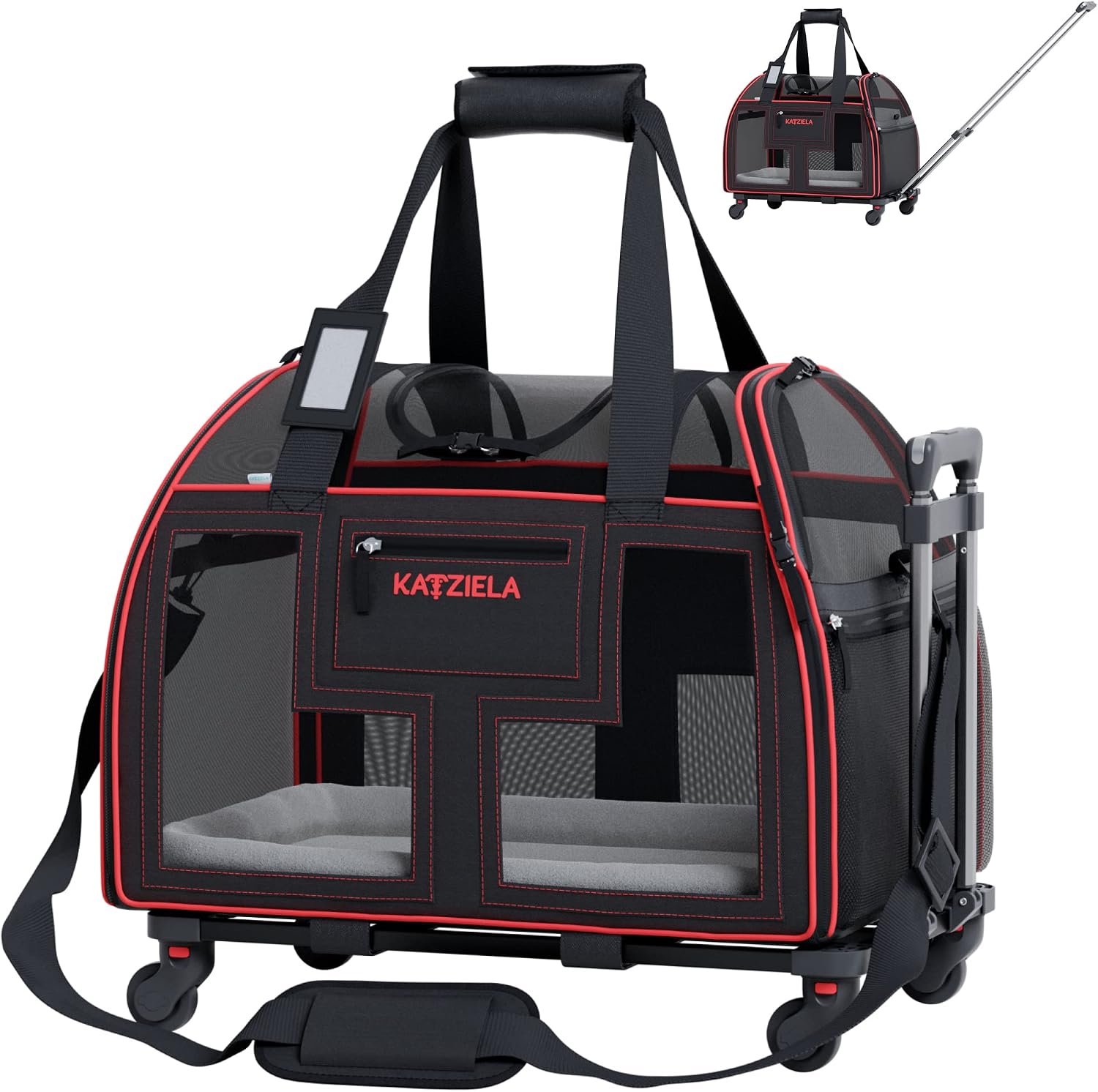 Rolling Pet Carrier Airline Approved 