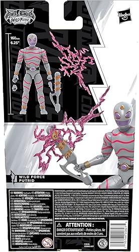 Miniatura 10 de Power Rangers Lightning Collection Wild Force Putrid - Figura de acción de 6 pulgadas, constructor de tropas, juguetes y figuras de acción para