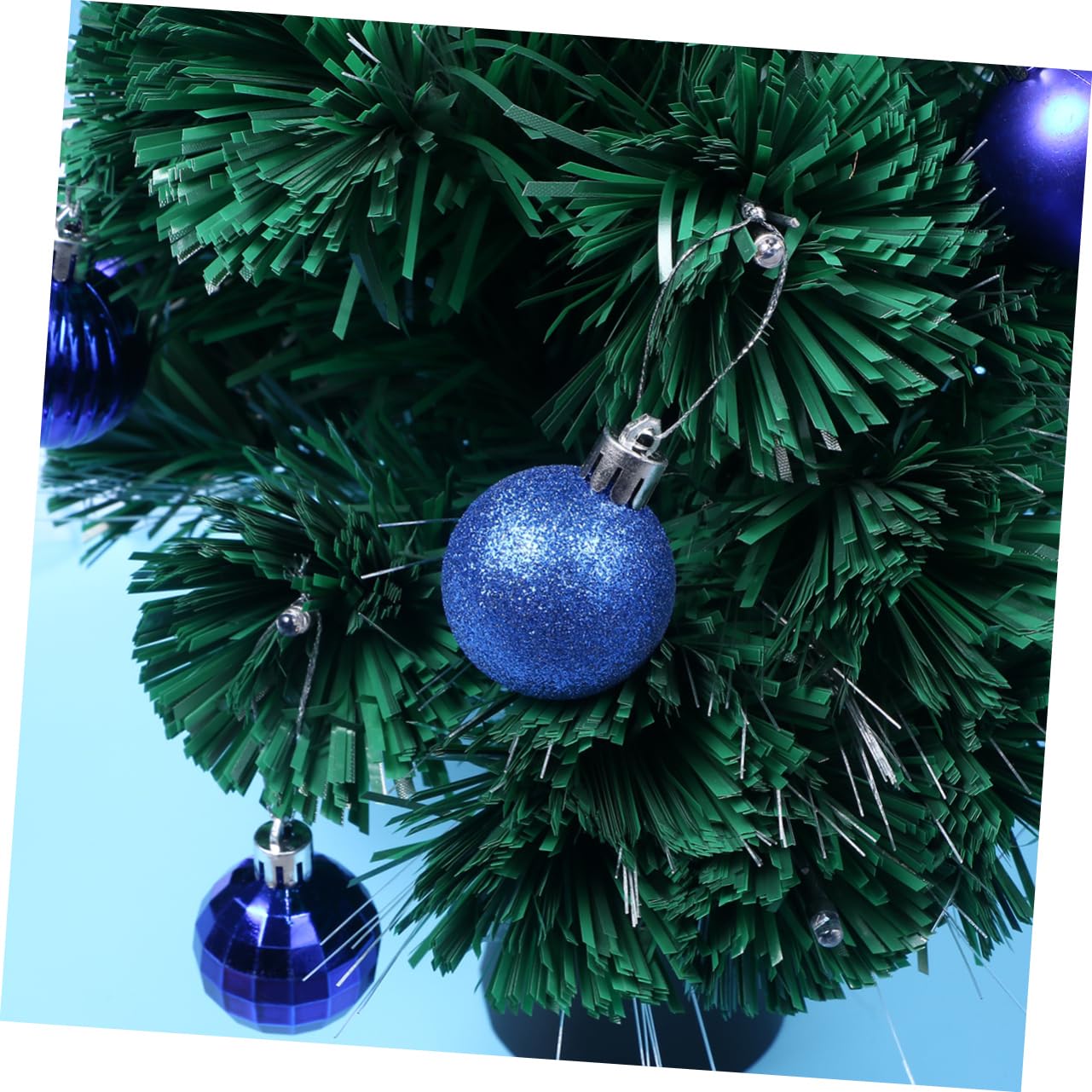 TOPBATHY 102 STK Weihnachtskugeln zum Aufhängen Kugelschmuck für den Weihnachtsbaum Weihnachten Weihnachtsfeiertage christbaumkugeln weihnachtsbaumkugeln Weihnachtsbaum hängende Kugeln Blue
