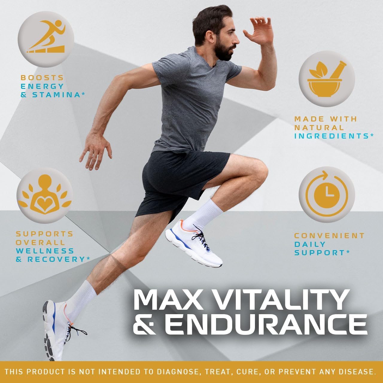 Dominator Maxxx Gummies for Men - Dominator Maxx Natural Daily Nutrition Support Premium Advanced Formula Multivitamin Pills for Overall Health & Wellness, 60 Gummies for 1 Month - Image 3