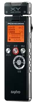 SANYO - SANYO ICレコーダー ICR-PS605RM ブラック Amazon | SANYO ICレコーダー ICR-PS605RM(K) | 三洋電機