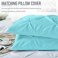 Vista 2 de Crown Collection Luxuriate Hotel - Juego de funda de edredón de 1000 hilos, hipoalergénica, ultrasuave, 100% algodón egipcio, con cierre