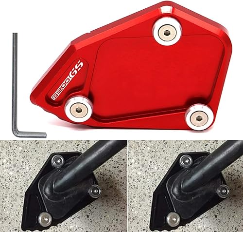 Miniatura 3 de Para BMW R1200GS R 1200GS ADV R 1200 GS 2008 2009 2010 2011 2012 Soporte de soporte lateral de motocicleta Base de almohadilla de pie Trípode