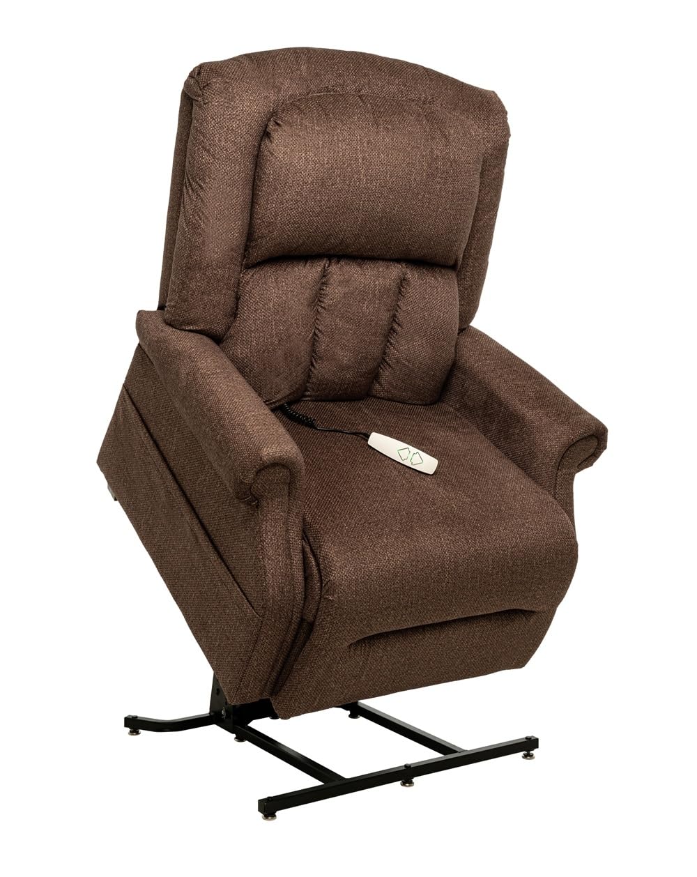 Mega Moton Heavy Duty LIft Recliner Chair. 500 Lb. Capacity, 26" Wide Seat, ). Suggested User Height 5' 8 to 6'2. Free Curbside Delivery. Free 2 Yr.