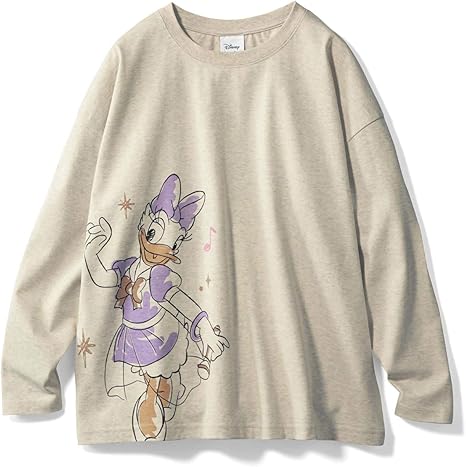 Amazon ベルメゾン ディズニー tシャツ レディース 長袖 ショータイム Tシャツ カットソー デイジーダック Ll Tシャツ カットソー 通販 Amazon ベルメゾン ディズニー tシャツ レディース 長袖 ショータイム Tシャツ カットソー デイジーダック Ll Tシャツ カットソー 通販