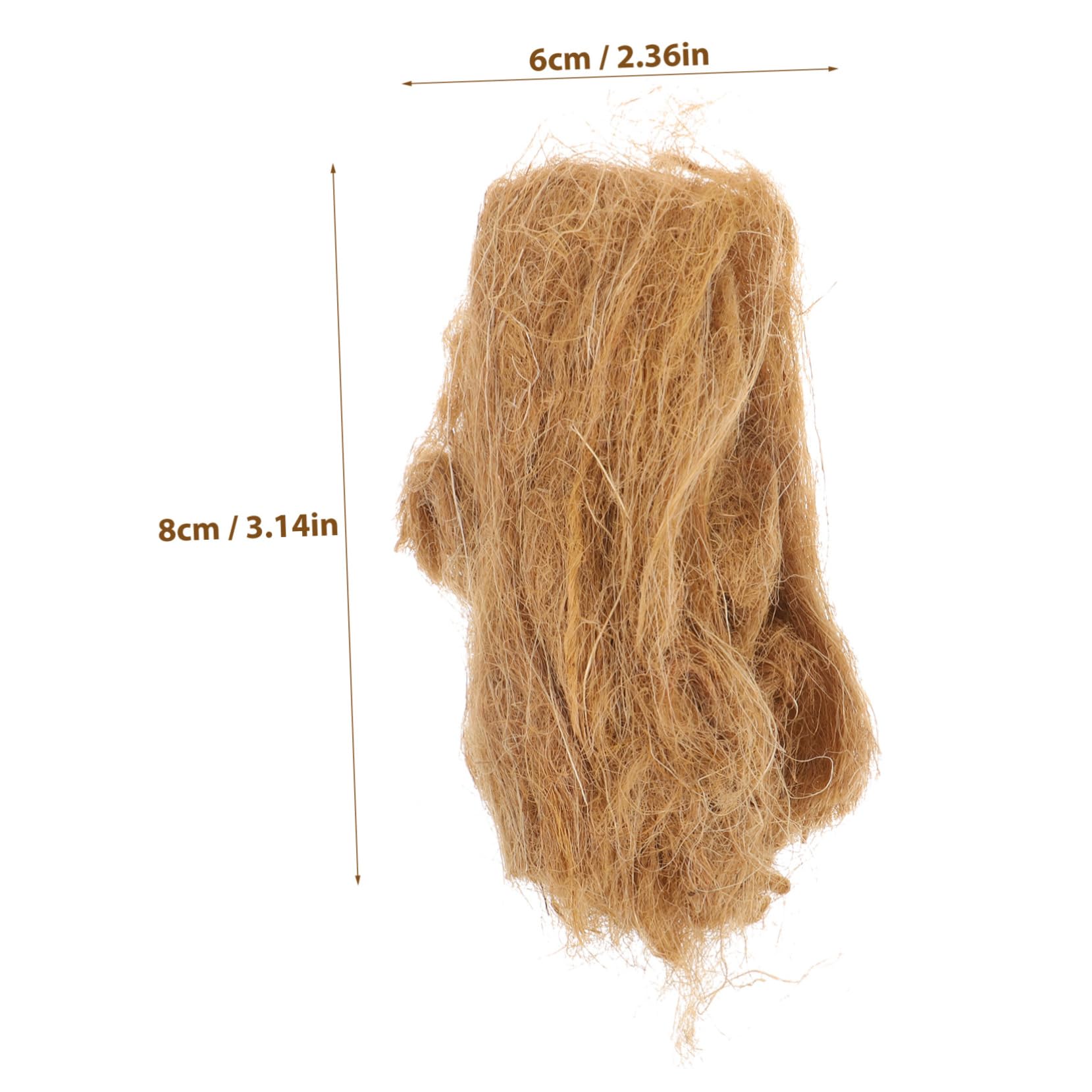 SUPVOX 4Pcs Natural Jute Fire Starters Essential Camping Flame Tools for Outdoor Survival Easy to Use Starters for Campfires and Grilling