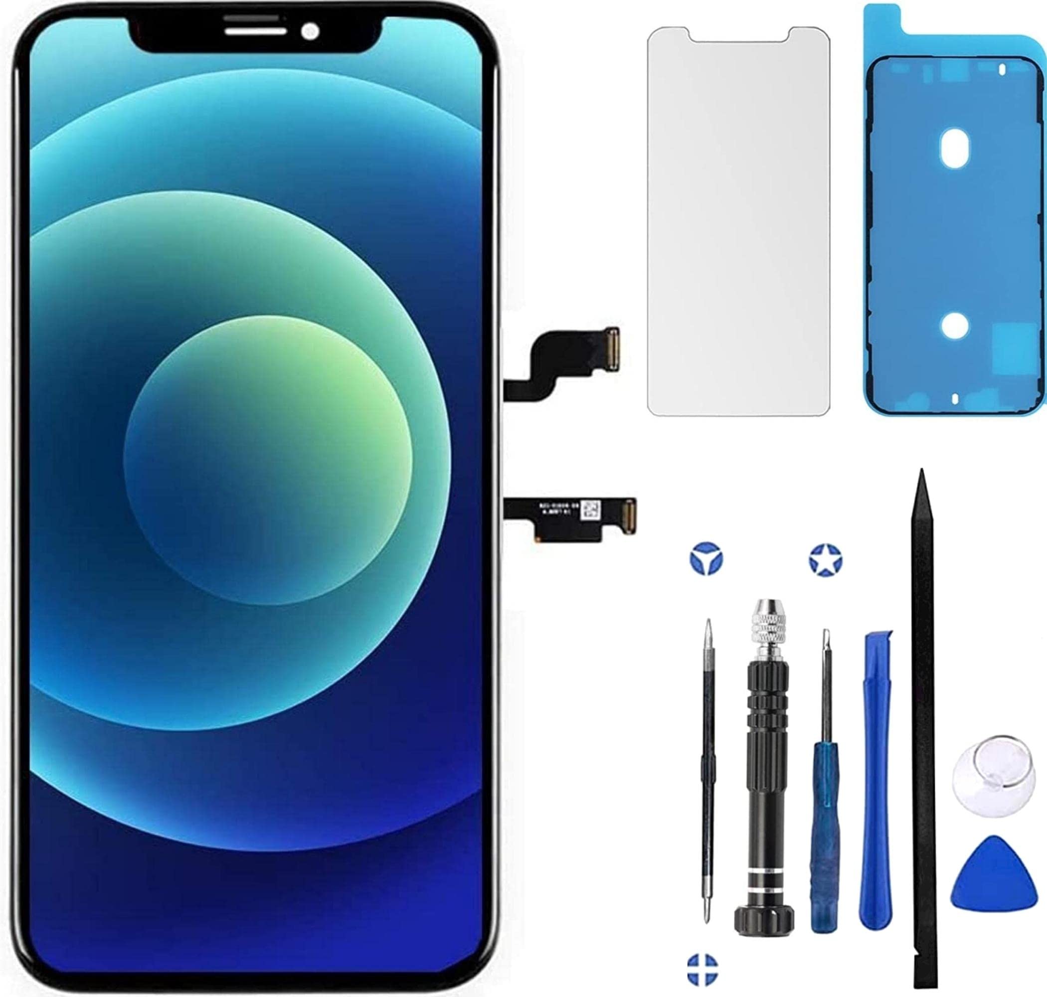 ZOETEC For iPhone Xs Max Screen Replacement OLED (Not LCD) Touch Display Digitizer Assembly with Repair Kits