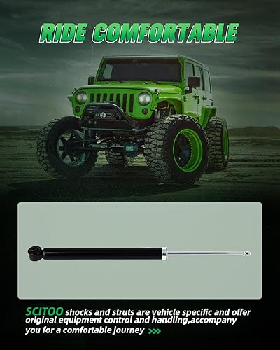 Miniatura 6 de SCITOO - Amortiguadores traseros para Mazda se adapta a 2014-2018 para Mazda 3 Shocks 3430041 5540 - Juego de 2 piezas