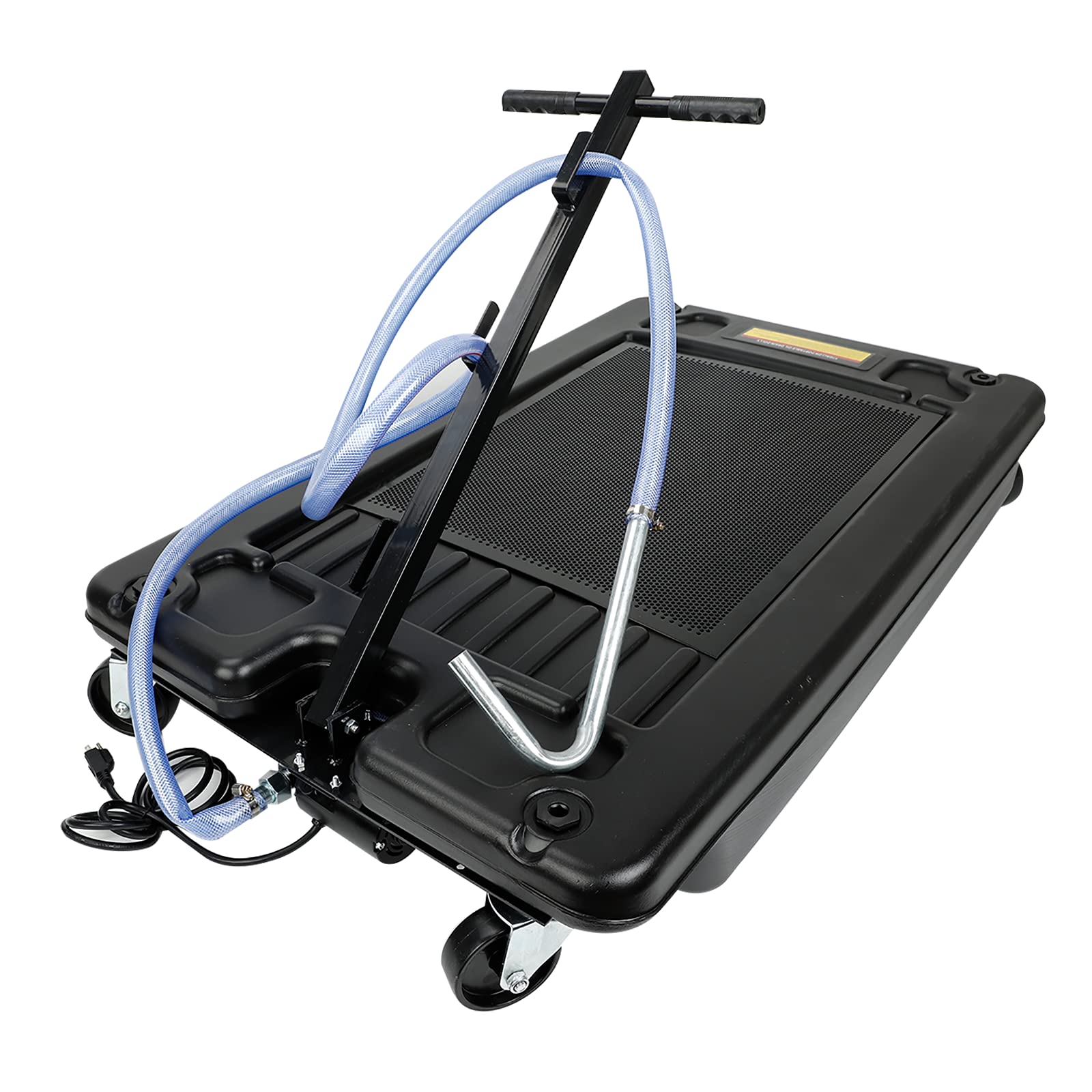 Buy VOWAGH 17 Gallon Oil Drain Pan Low Profile Dolly Portable with 110V