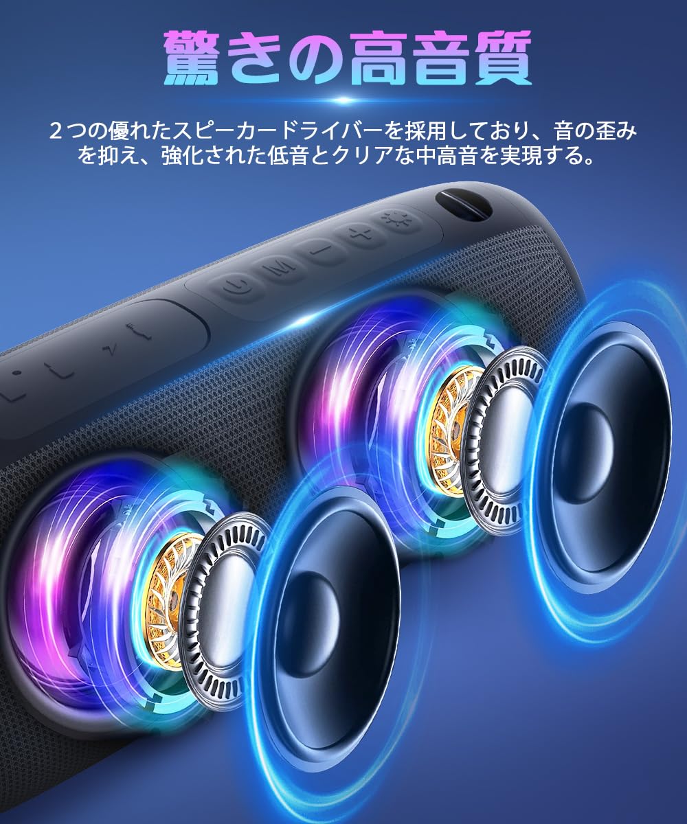 ❤360°全方位からダイナミックで臨場感溢れるステレオサラウンド❤スピーカー 360°全方位からダイナミックで臨場感溢れるステレオサラウンド