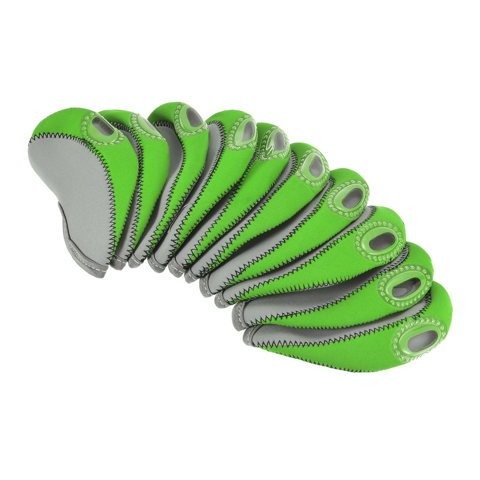 PATIKIL Golf Club Iron Head Covers, Visible Window Waterproof Protection Sleeves for Outdoor Sport
