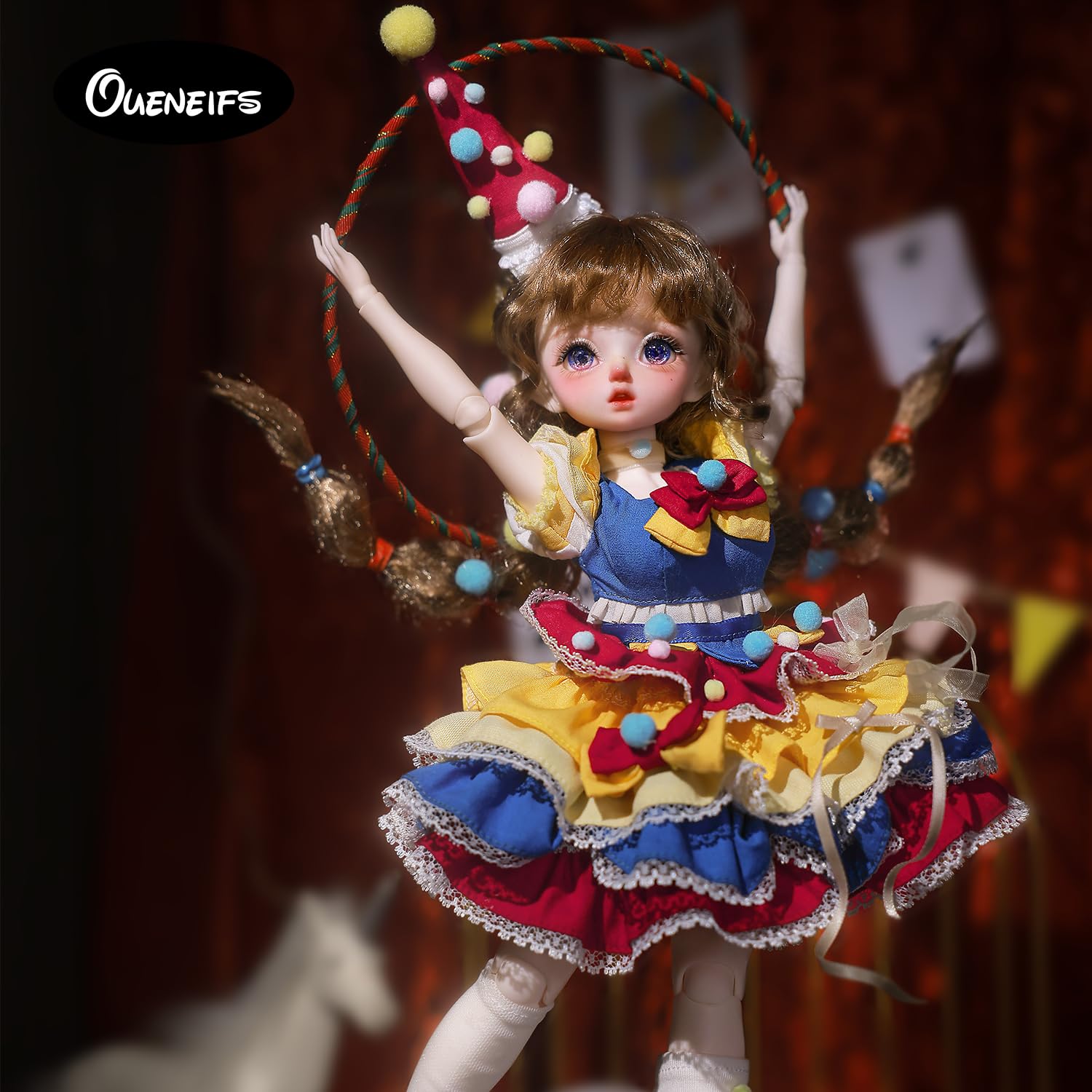 Oueneifs 1/6 Circe Fullset C Bjd Doll Żywica Zabawka dla dzieci w wieku 15 lat