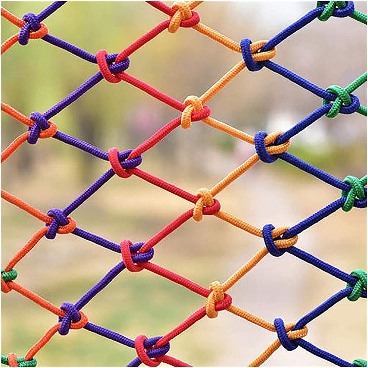 Rete di sicurezza per parchi giochi all'aperto per animali domestici e bambini, protezione per recinzioni per scale, ringhiera decorativa e rete per piante da giardino, rete da soffitto per interni