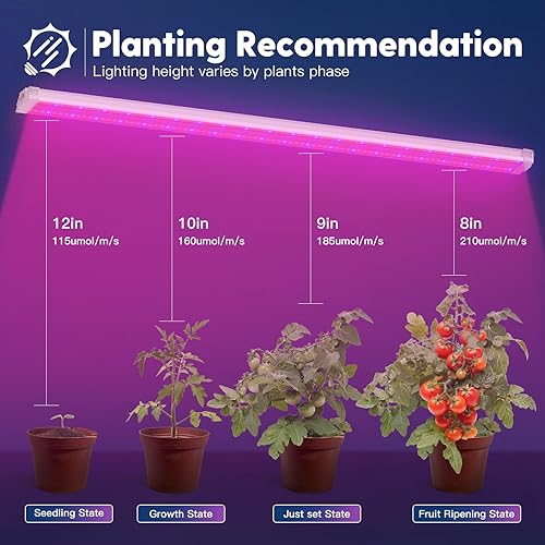 Miniatura 2 de FREELICHT Paquete de 2 luces LED de cultivo de 4 pies
