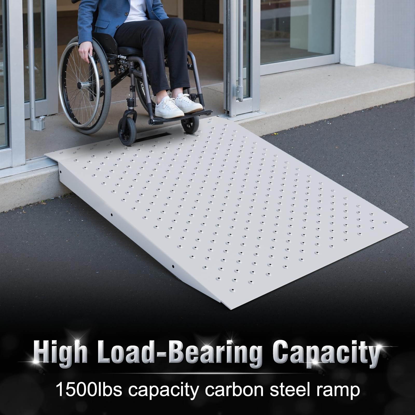 Heavy-Duty Shed Ramp - 1500 lb Capacity -5