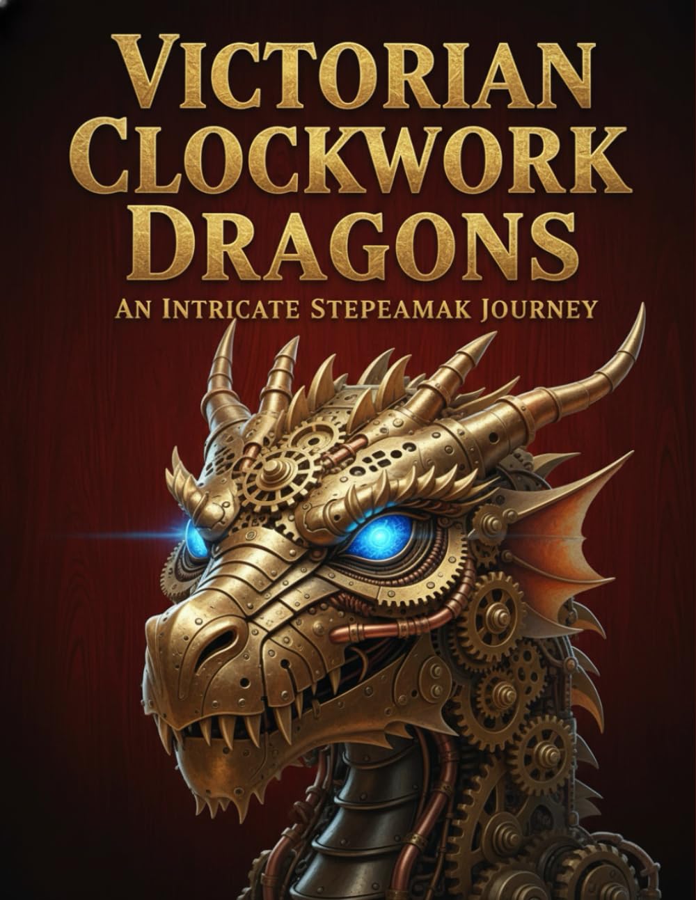 Victorian Clockwork Dragons: An Intricate Steampunk Journey: Adult Coloring Book featuring Mechanical Creatures, Industrial Fantasy Illustrations, and Majestic Gear-Driven Dragons for Stress Relief