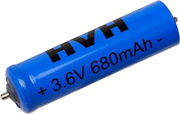 HVH 680mAh Battery Replacement for Panasonic ES-LA63, ES-LA90, ES-LA92, ES-LA93, ES-LC20, ES-LC60, ES-LF20, ES-LF50, ESLF51, ES-LT20, ES-LT41, ES-LT50, ES-LT70, ES-LT71, ES-LV50, ES-LV52, ES-LV54