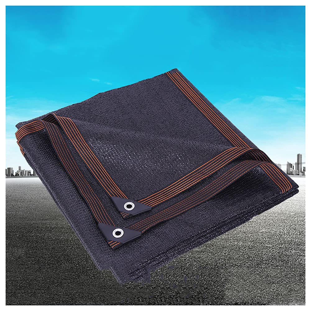 Tessuto Ombreggiante Nero 30% - 3x9 M Per Piante E Serra - HDPE Con 10 Clip - Foto 4