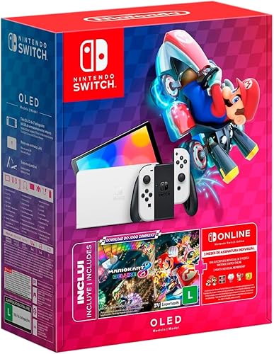 R$100 OFF em Nintendo Switch OLED - Exclusivo Prime