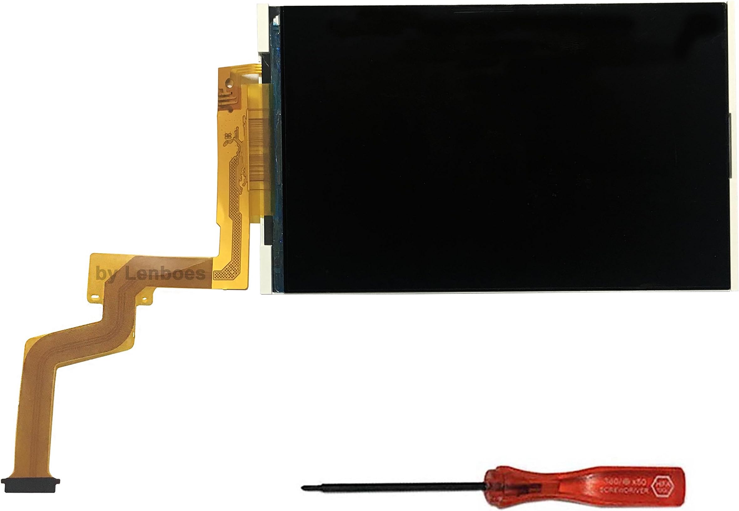 Original Top Upper LCD Screen Display Replacement for Nintendo New 2DS XL LL with Opening Tool