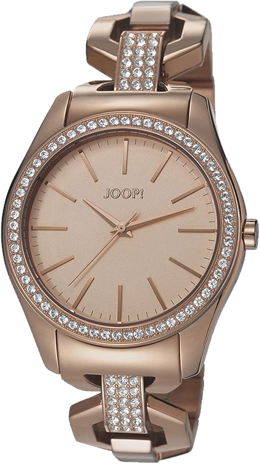 Joop! Orologio da Polso, Analogico, Donna, Cinturino in Acciaio Inox