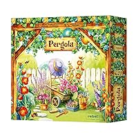 Asmodee Pergola Gioco da Tavolo a tema Giardinaggio, Gioco Strategico per 1